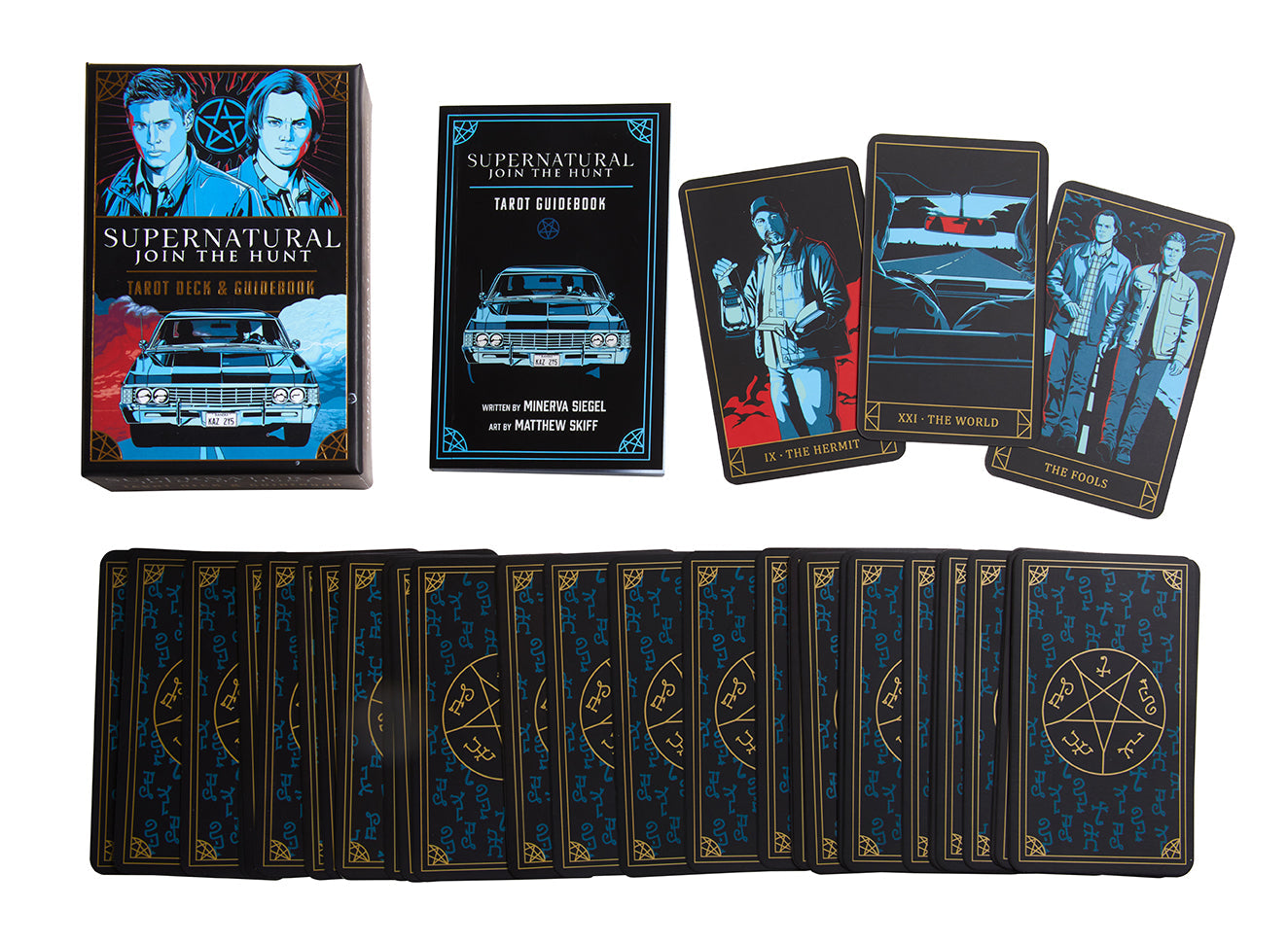 Supernatural Candle and Tarot Card Deck Bundle