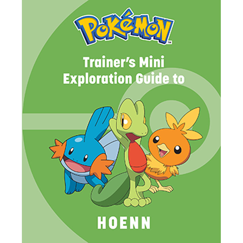 Pokemon: Trainer's Mini Exploration Guide to Hoenn Hardcover Book