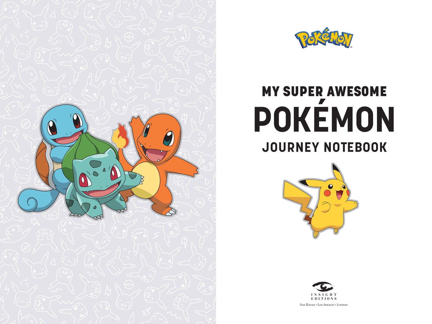 Pokemon: My Super Awesome Pokemon Journey NoteHardcover Book