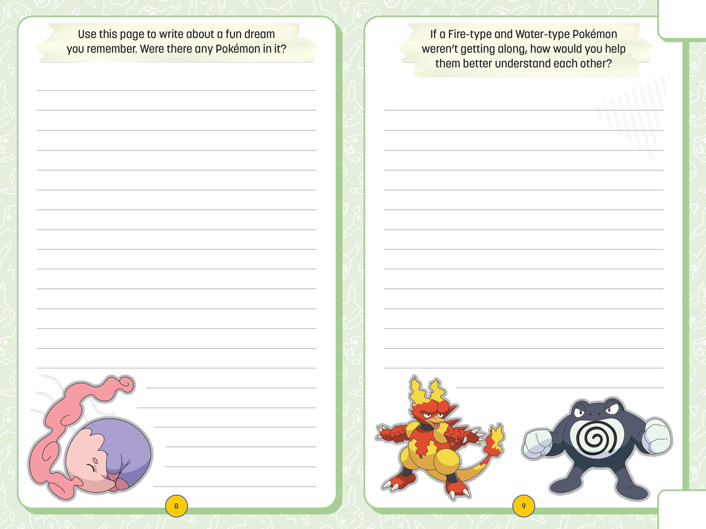 Pokemon: My Super Awesome Pokemon Journey NoteHardcover Book