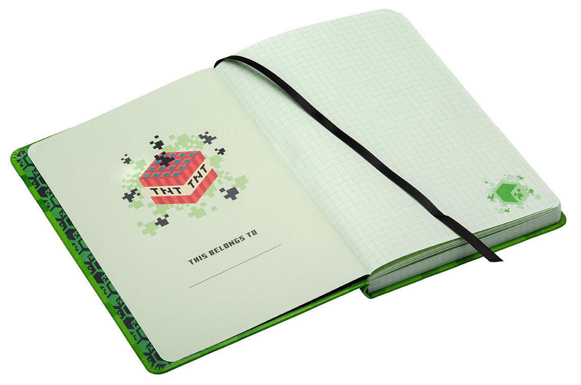 Minecraft: Creeper Hardcover Journal Hardcover Book