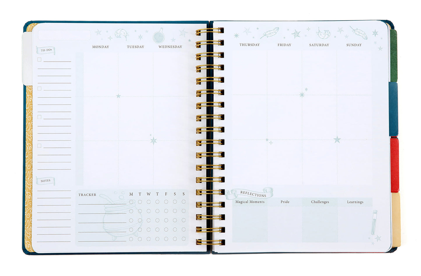Harry Potter: Spells and Potions 12-Month Undated Planner Hardcover Book