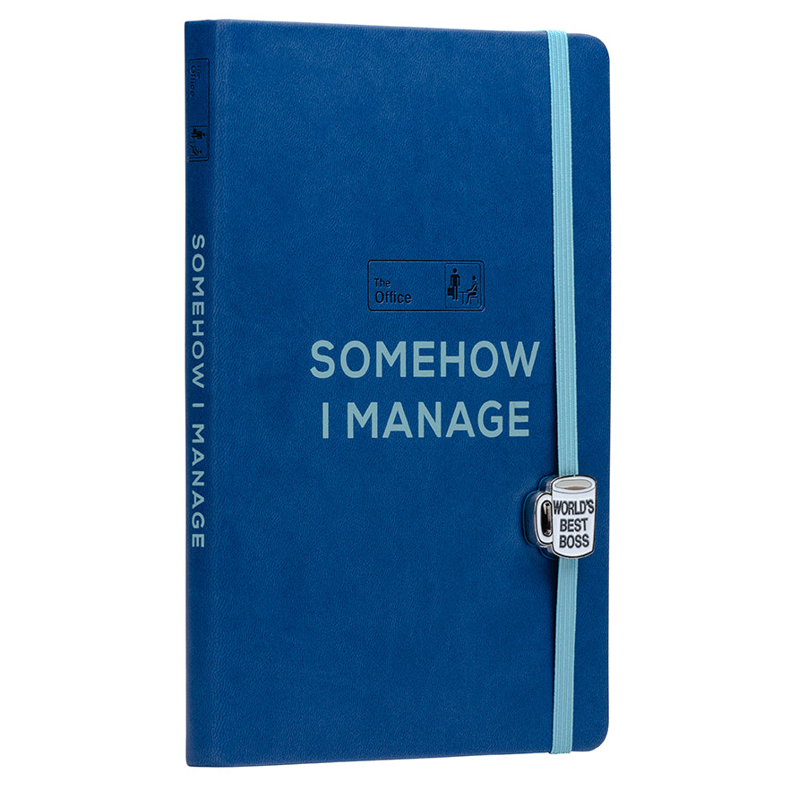 The Office: Somehow I Manage Journal with Charm Hardcover Book