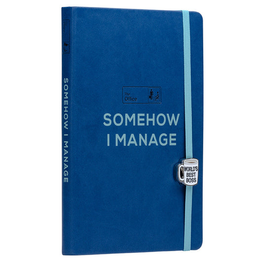 The Office: Somehow I Manage Journal with Charm Hardcover Book