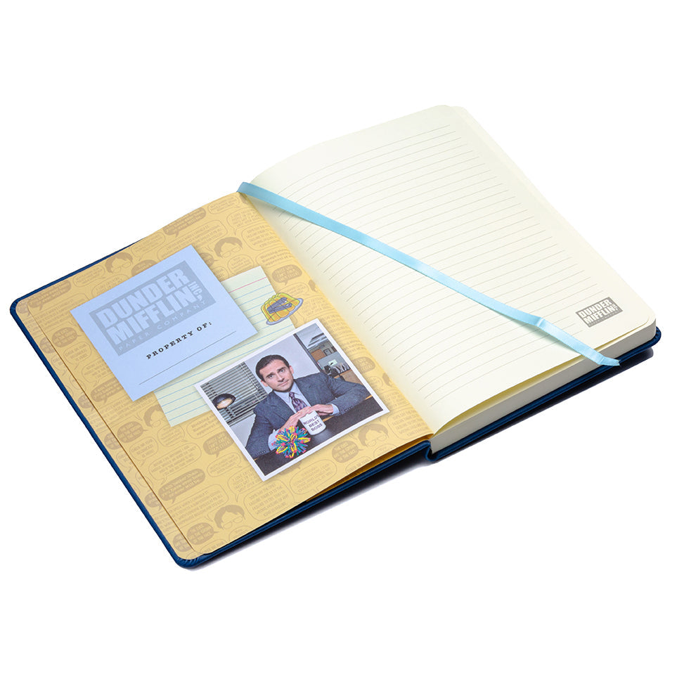 The Office: Somehow I Manage Journal with Charm Hardcover Book