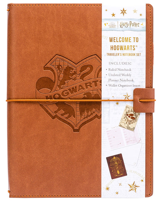 Harry Potter: Welcome To Hogwarts Traveler's Notebook Set Softcover Book