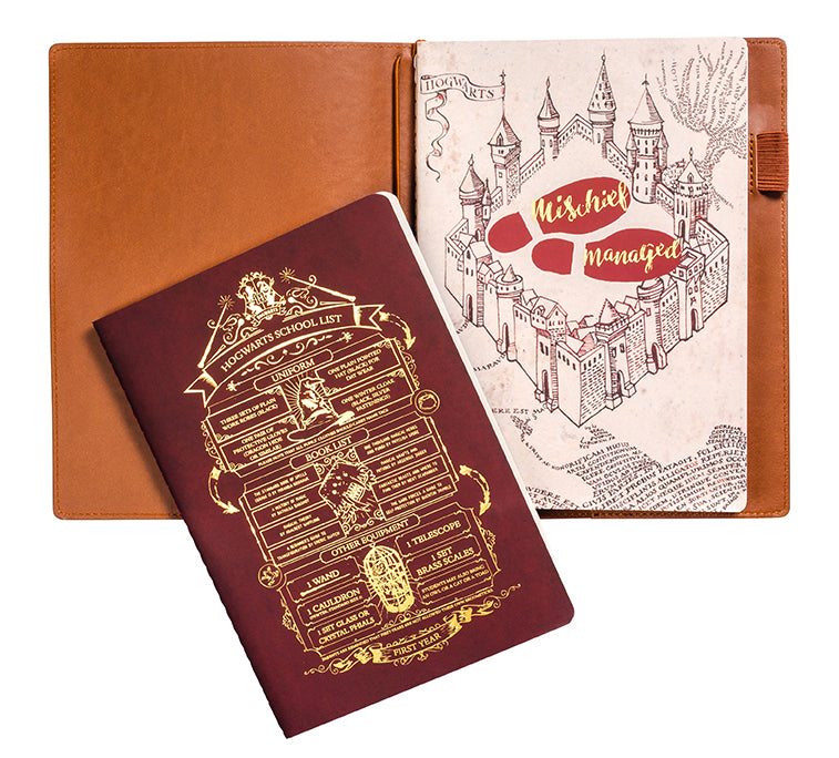 Harry Potter: Welcome To Hogwarts Traveler's Notebook Set Softcover Book