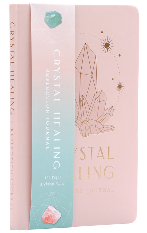 Crystal Healing Reflection Journal Softcover Book