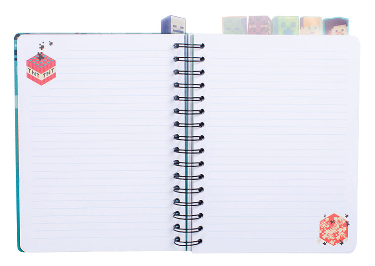 Minecraft: Survival Mode Spiral Notebook Softcover Book