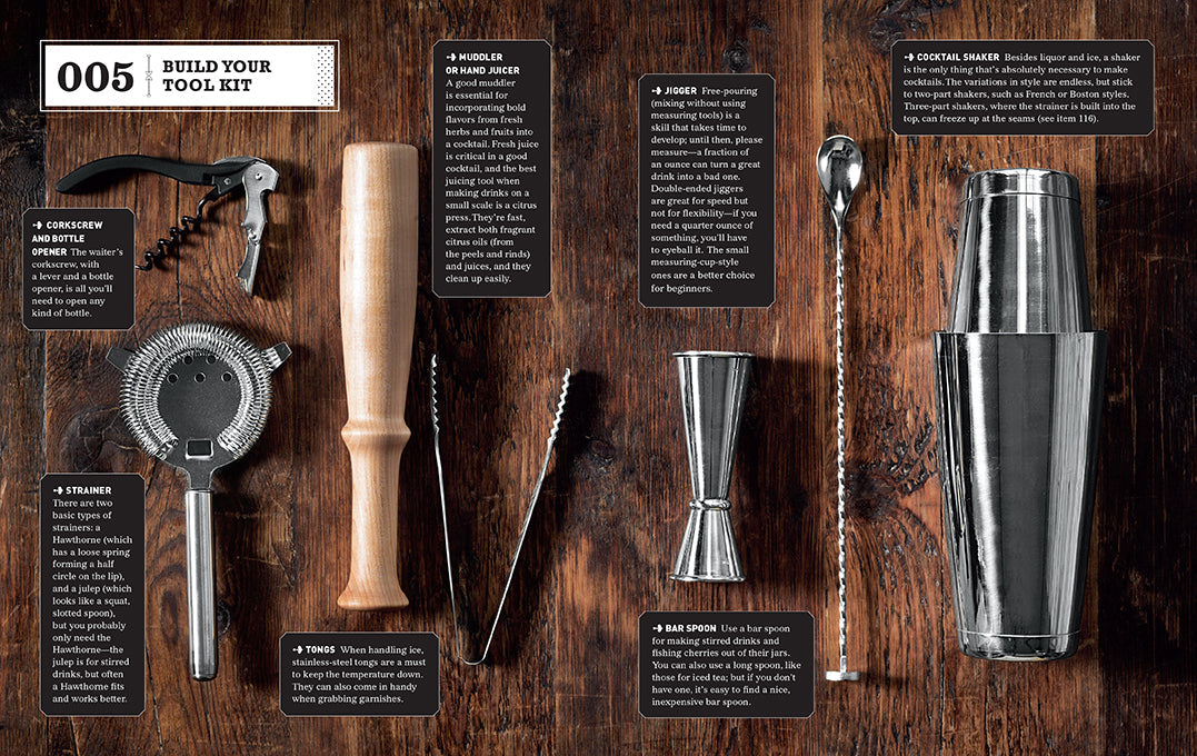 The Complete Cocktail Manual Hardcover Book