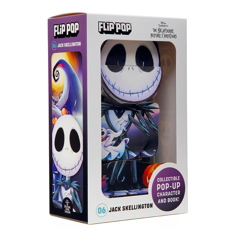 Tim Burton's The Nightmare Before Christmas Flip Pop: Jack Skellington Hardcover Book