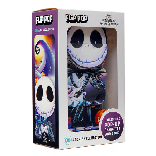 Tim Burton's The Nightmare Before Christmas Flip Pop: Jack Skellington Hardcover Book
