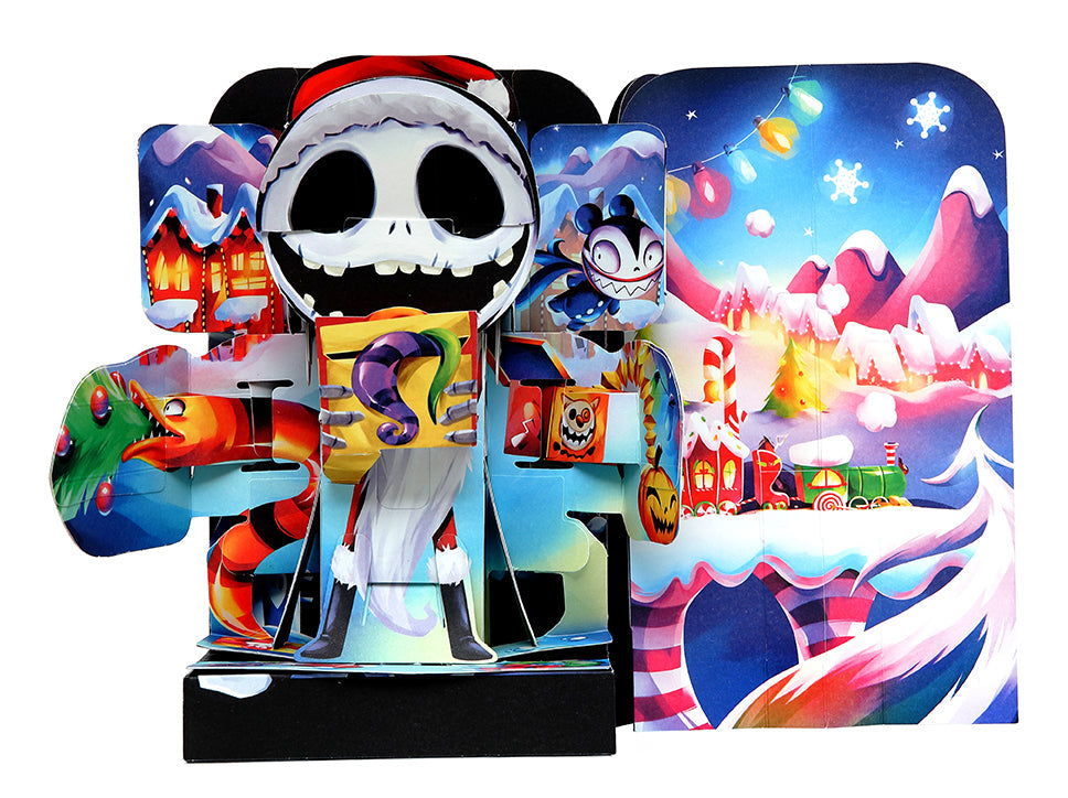 Tim Burton's The Nightmare Before Christmas Flip Pop: Jack Skellington Hardcover Book