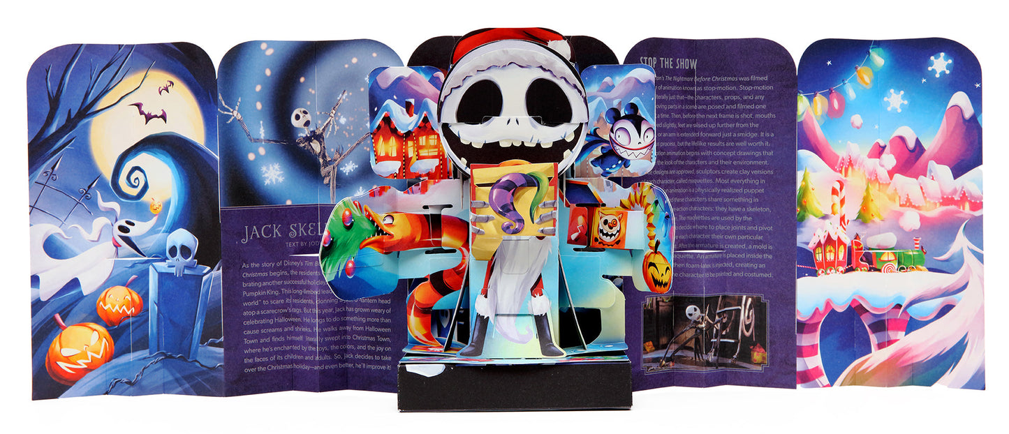 Tim Burton's The Nightmare Before Christmas Flip Pop: Jack Skellington Hardcover Book