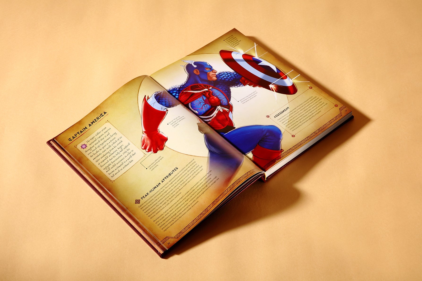 Marvel Anatomy A Scientific Study of the Superhuman Collector's Edition Book