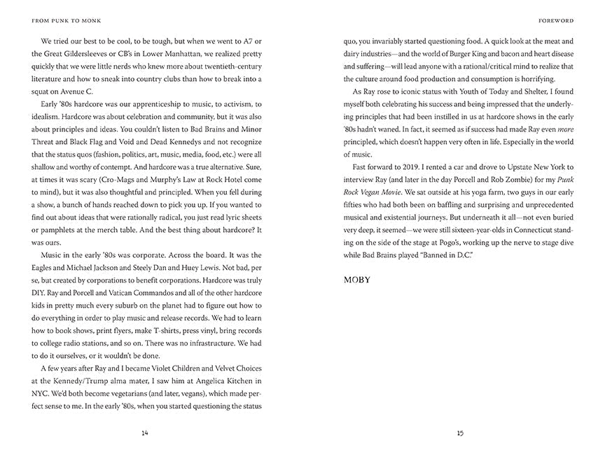From Punk to Monk Hardcover Book
