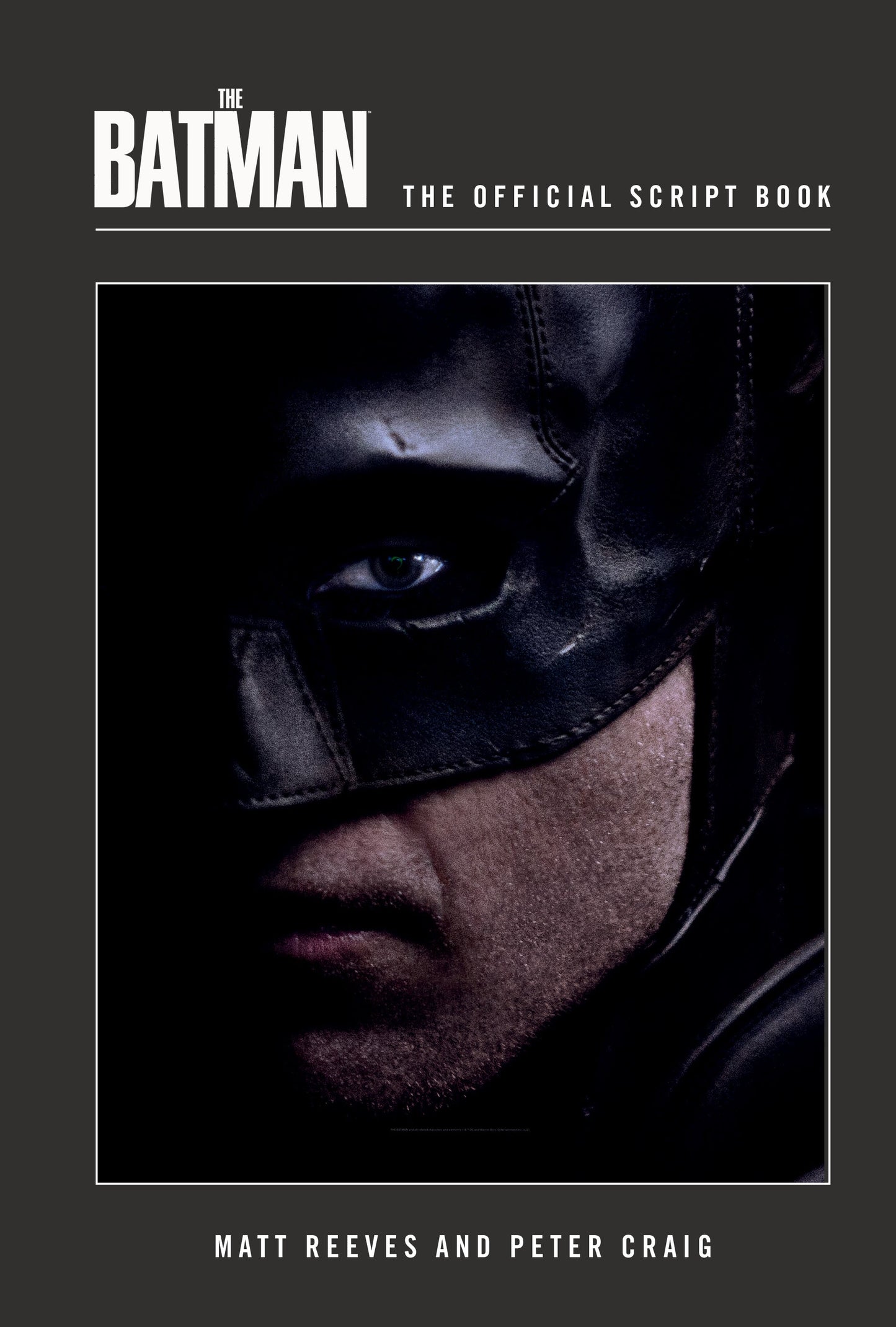 The Batman: The Official Script Book Hardcover Book