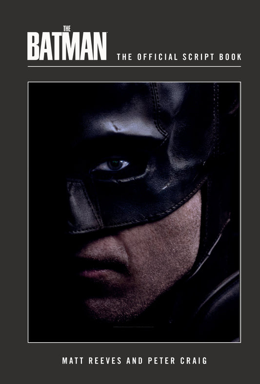 The Batman: The Official Script Book Hardcover Book