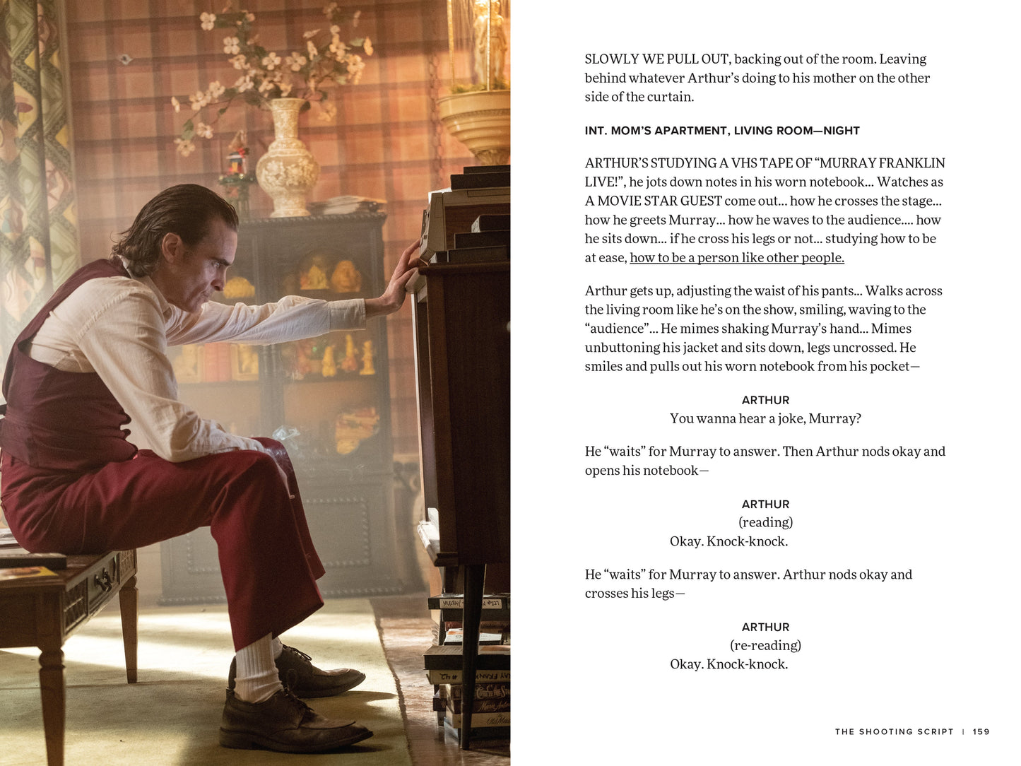 Joker: The Official Script Hardcover Book