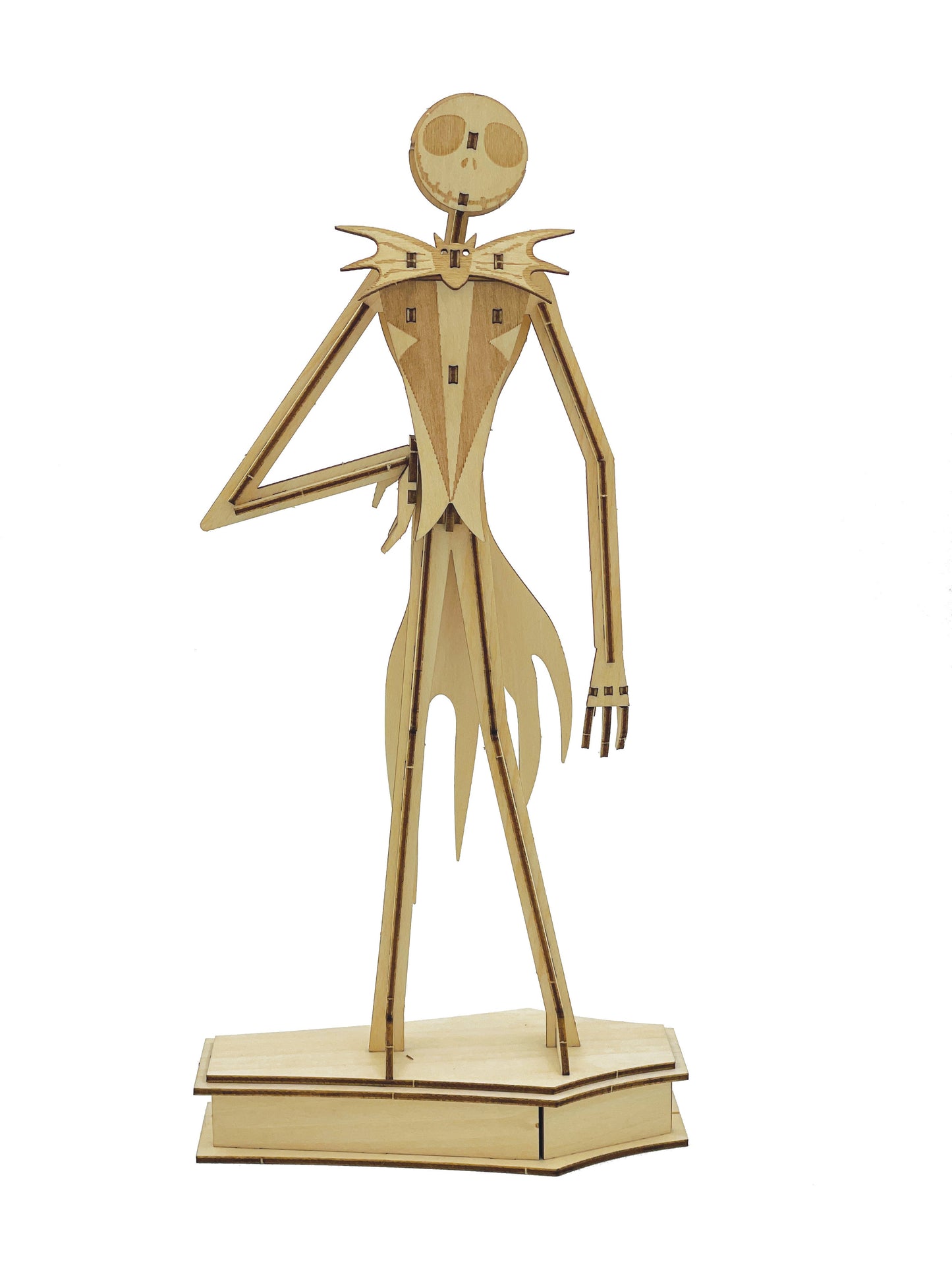 IncrediBuilds: Nightmare Before Christmas: Jack Skellington 3D Wood Model and Book