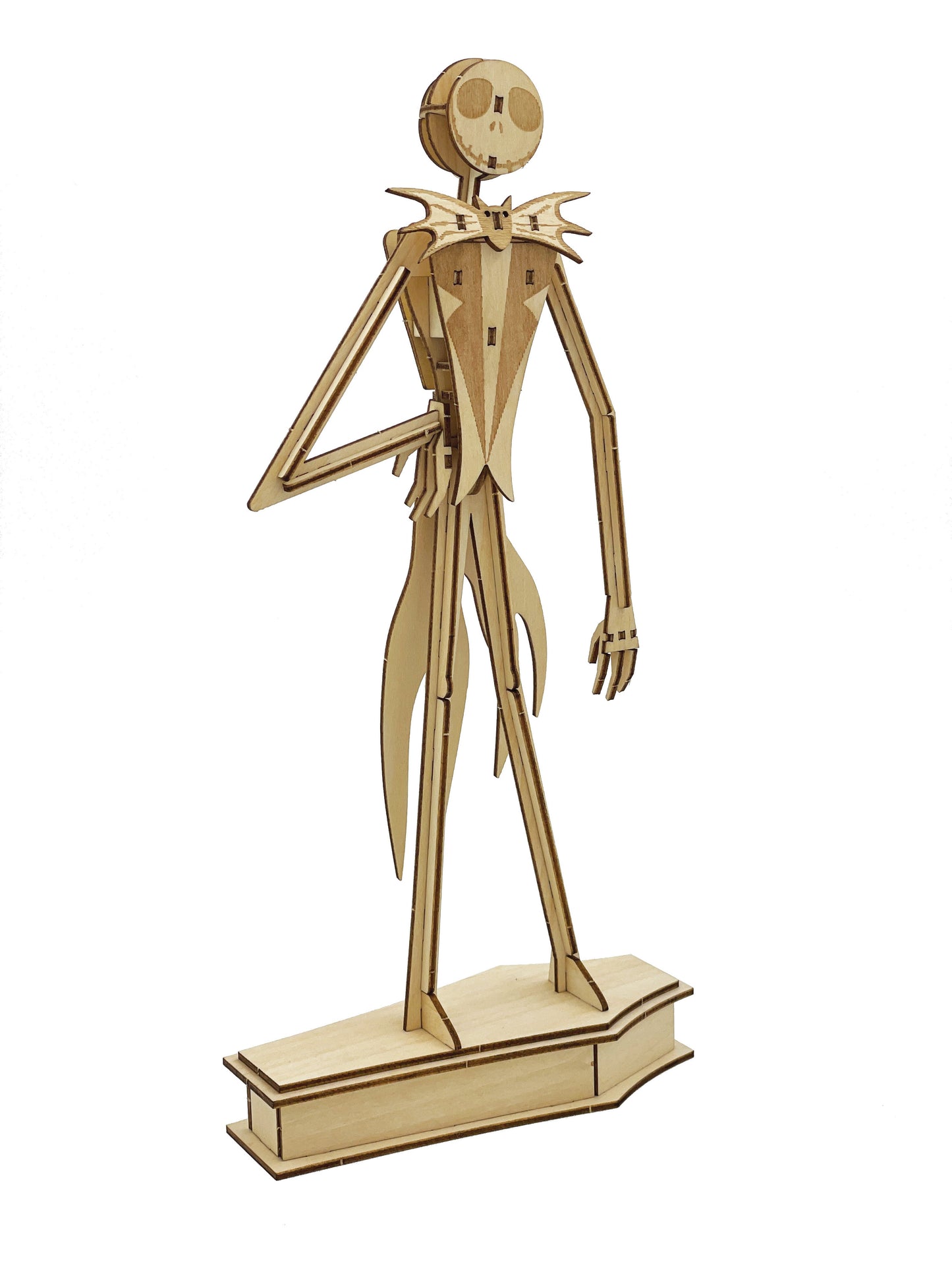 IncrediBuilds: Nightmare Before Christmas: Jack Skellington 3D Wood Model and Book