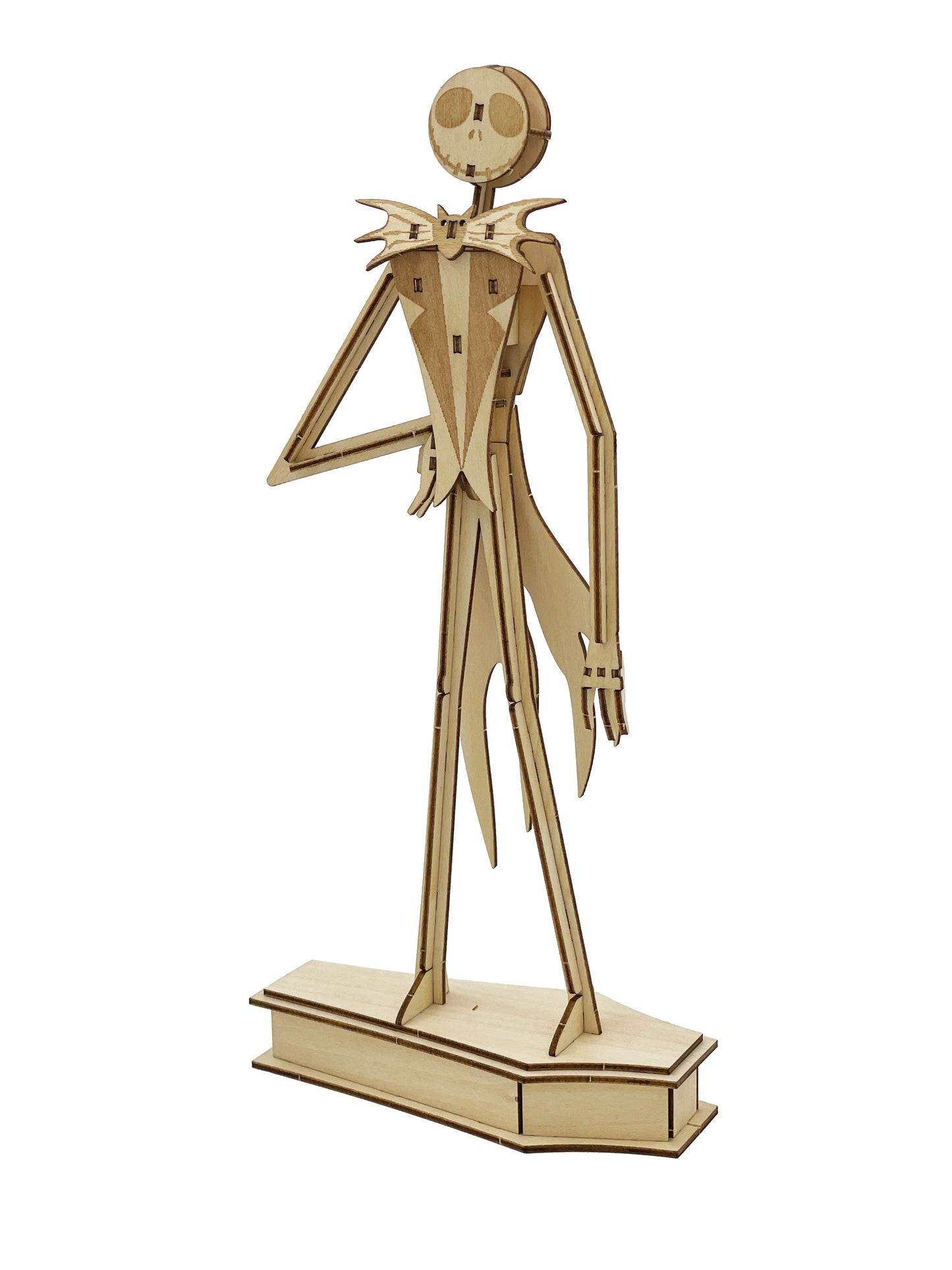 IncrediBuilds: Nightmare Before Christmas: Jack Skellington 3D Wood Model and Book