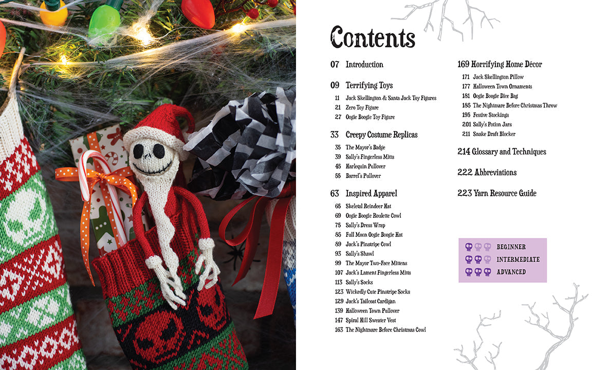 Disney Tim Burton's The Nightmare Before Christmas Hardcover Book