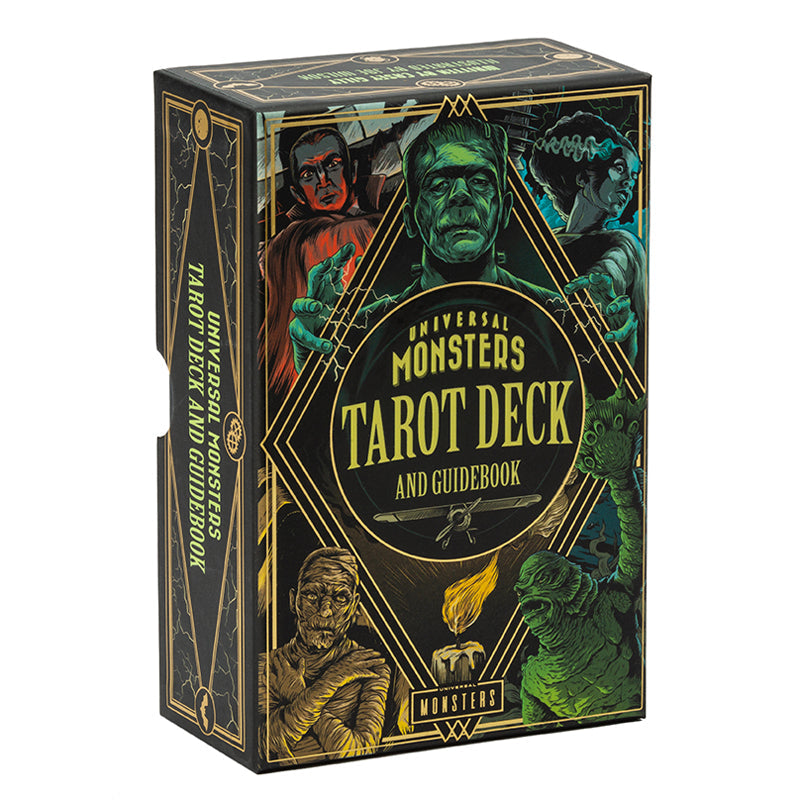Universal Monsters Tarot Deck and Guidebook Hardcover Book