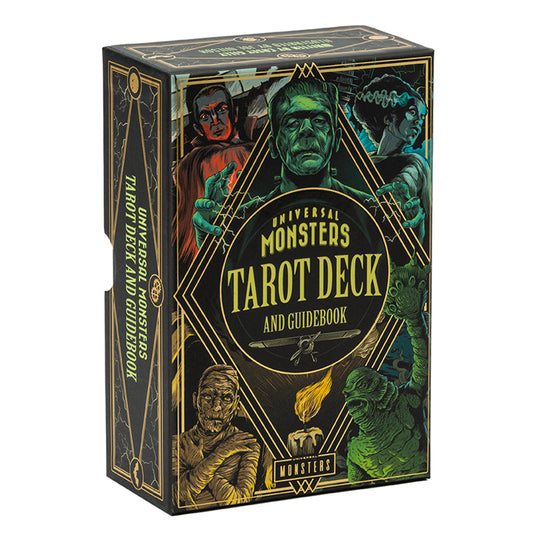 Universal Monsters Tarot Deck and Guidebook Hardcover Book