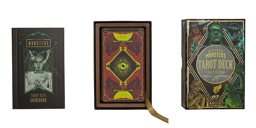 Universal Monsters Tarot Deck and GuideHardcover Book