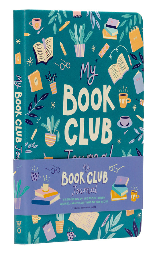 My Book Club Journal Hardcover Book