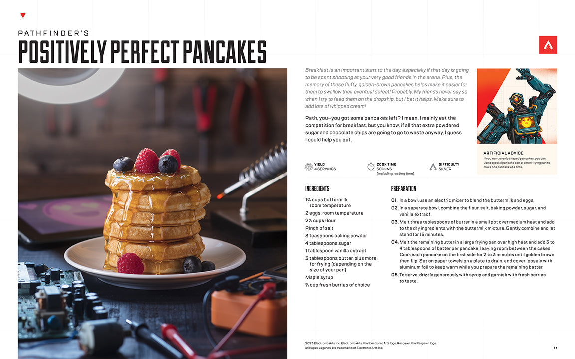 Apex Legends: The Official CookHardcover Book