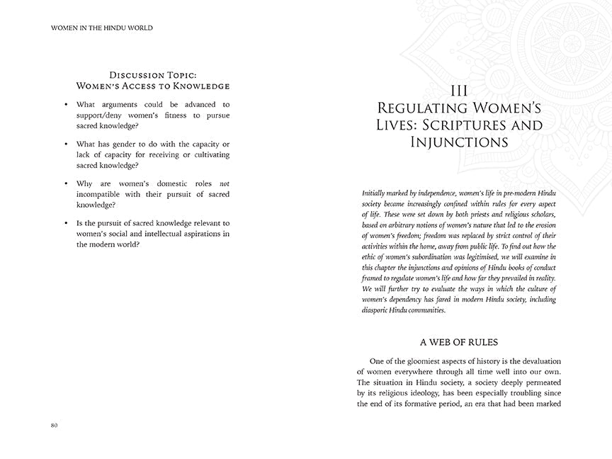 Women in the Hindu World Hardcover Book