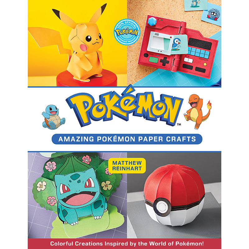 Amazing Pokemon Paper Crafts Softcover Book