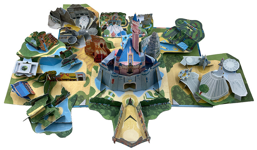 Disneyland: Pop-Up Park Tour Hardcover Book