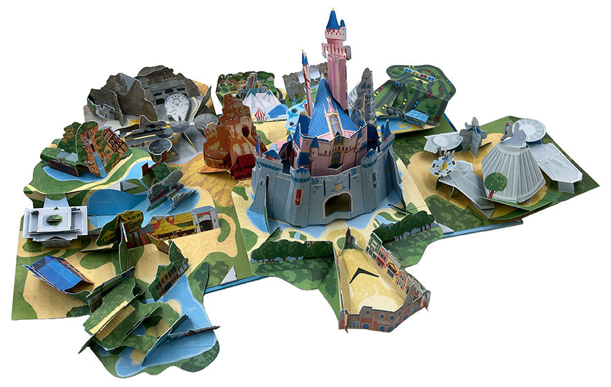 Disneyland: Pop-Up Park Tour Hardcover Book