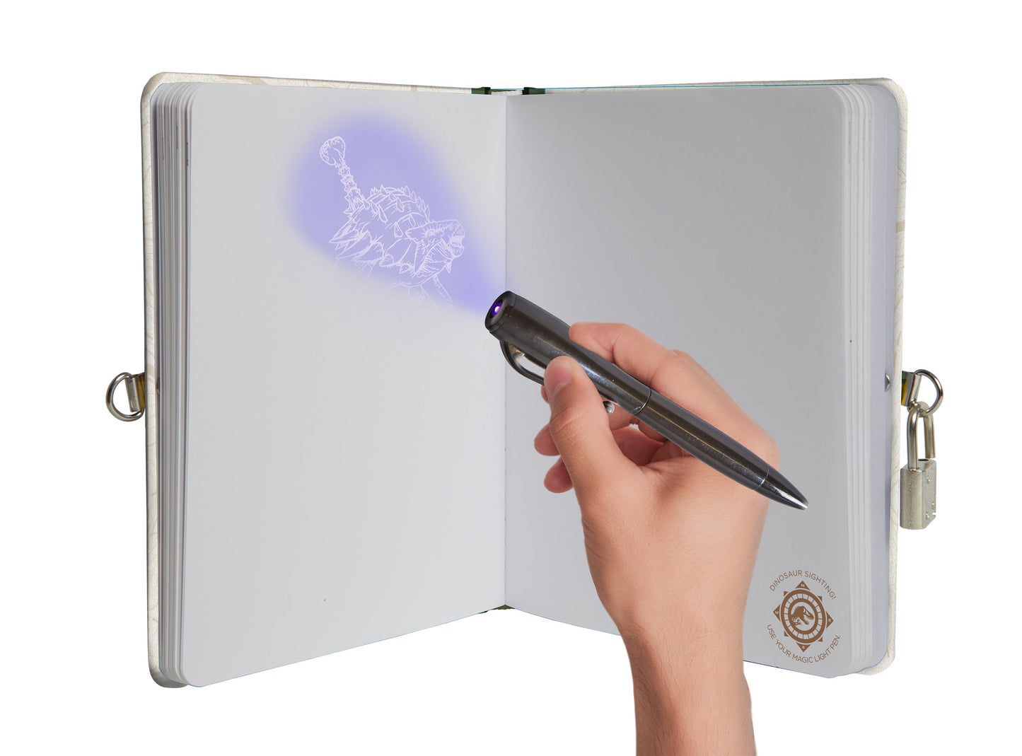 Jurassic World Lock & Key Diary Hardcover Book
