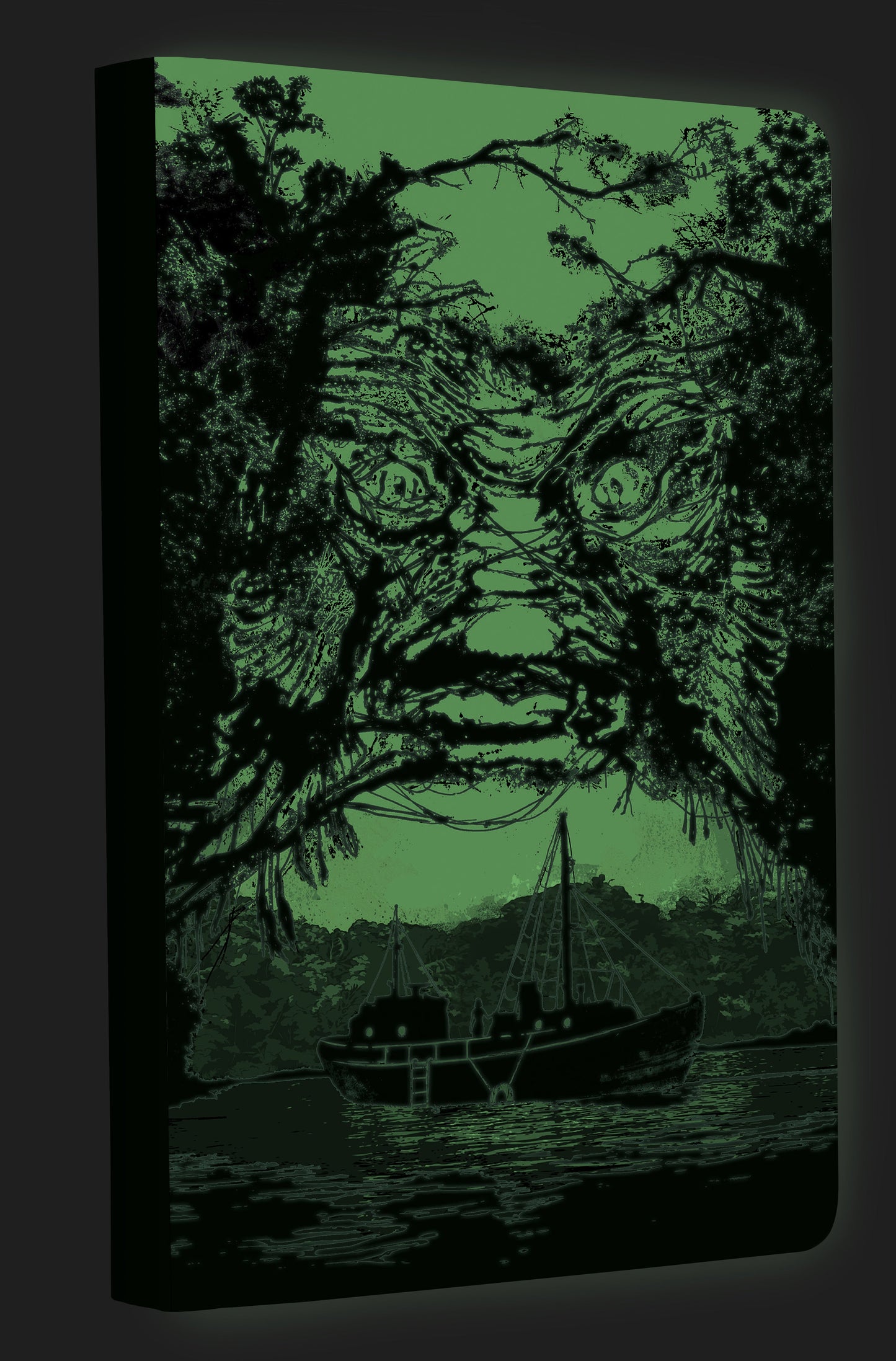 Universal Monsters: Creature from the Black Lagoon Glow in the Dark Journal Hardcover Book