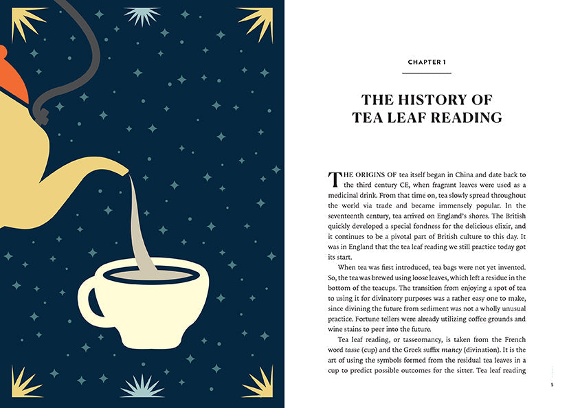 Reading Tea Leaves Hardcover Book
