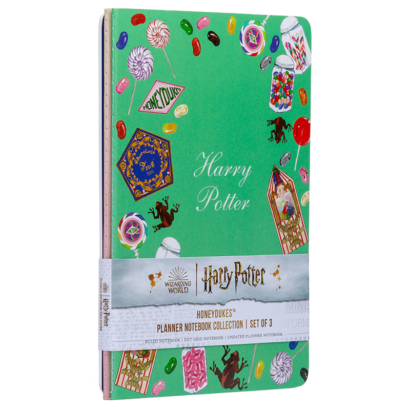 Harry Potter: Honeydukes Planner Notebook Collection (Set of 3) Softcover Book