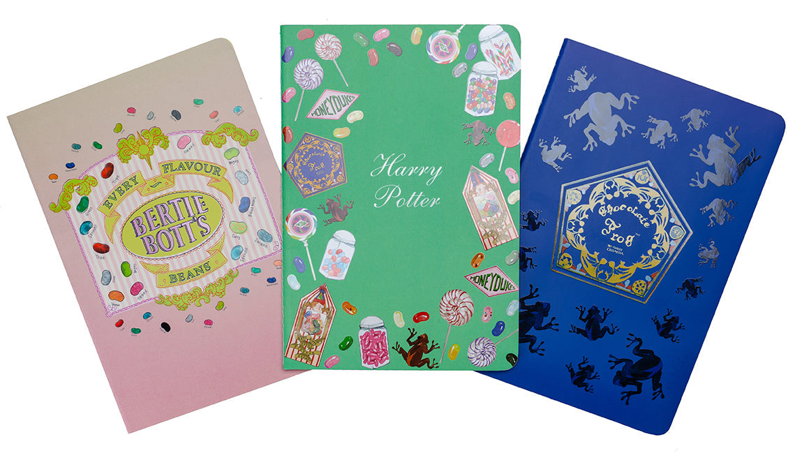 Harry Potter: Honeydukes Planner Notebook Collection (Set of 3) Softcover Book