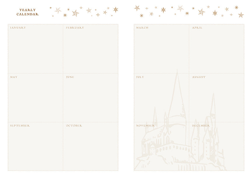 Harry Potter: Welcome to Hogwarts Planner Notebook Collection (Set of 3) Softcover Book