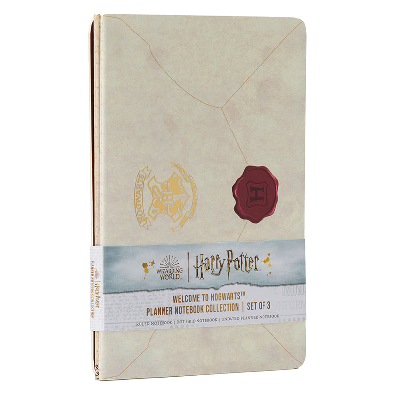 Harry Potter: Welcome to Hogwarts Planner Notebook Collection (Set of 3) Softcover Book