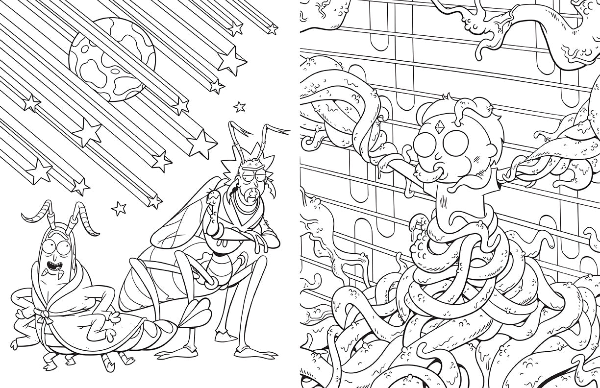 Rick and Morty: Sometimes Science is More Art Than Science Softcover Book