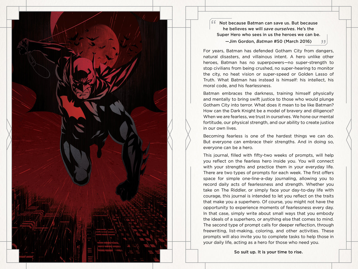 Batman: Fearless Hardcover Book