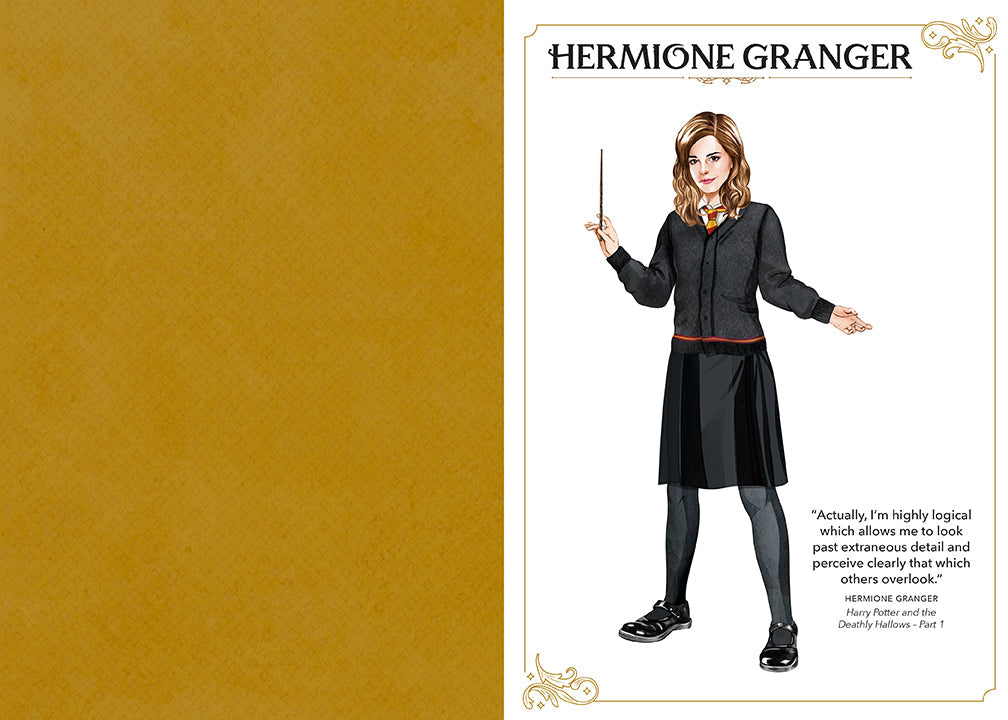 Harry Potter Deluxe Paper Dolls Softcover Book