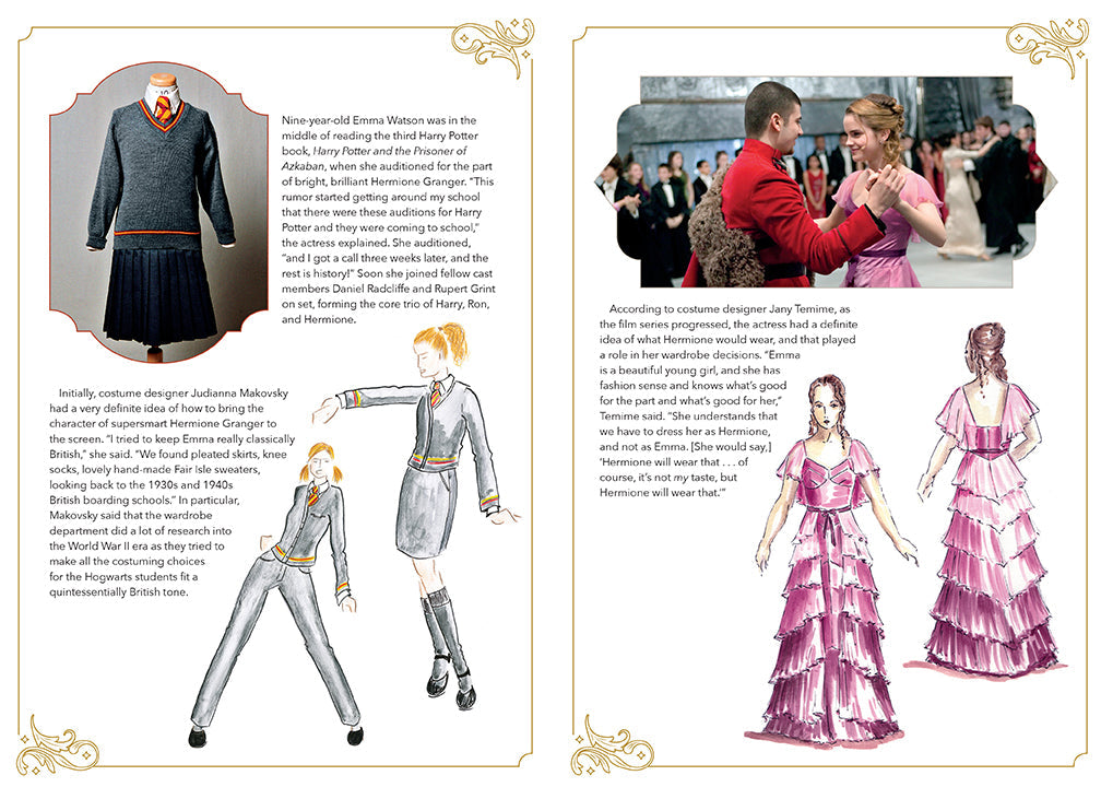Harry Potter Deluxe Paper Dolls Softcover Book