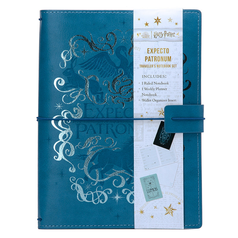 Harry Potter: Expecto Patronum Traveler's Notebook Set Softcover Book