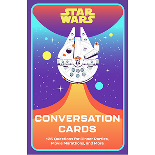Star Wars: 125 Conversation Cards for Dinner Parties, Movie Marathons, and More Hardcover Book
