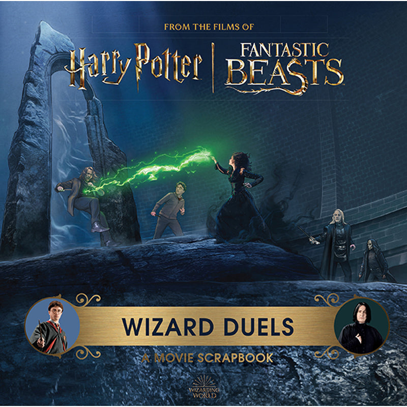 Harry Potter Wizard Duels: A Movie Scrapbook Hardcover Book